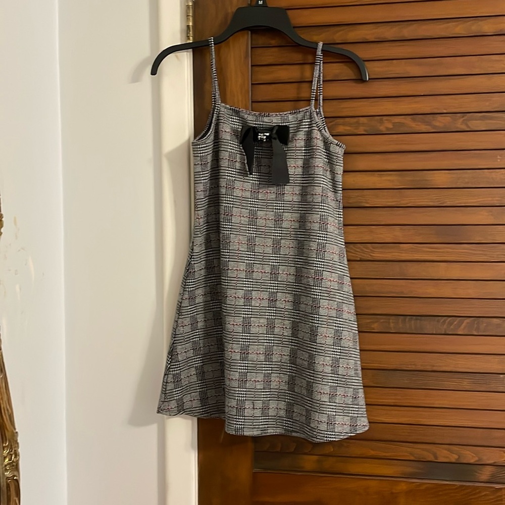 Plaid mini dress size medium - Picture 4 of 4
